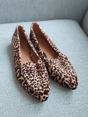 Charlotte Russe Cheetah Print Sandals Size 6